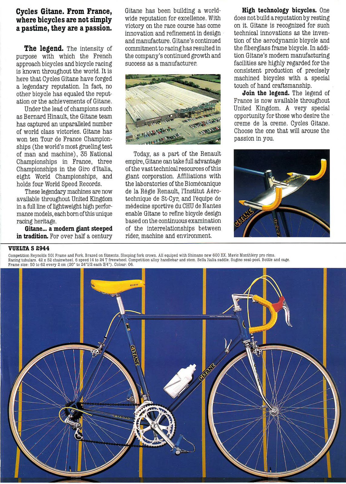 CATALOGUES GITANE GITANE 1984