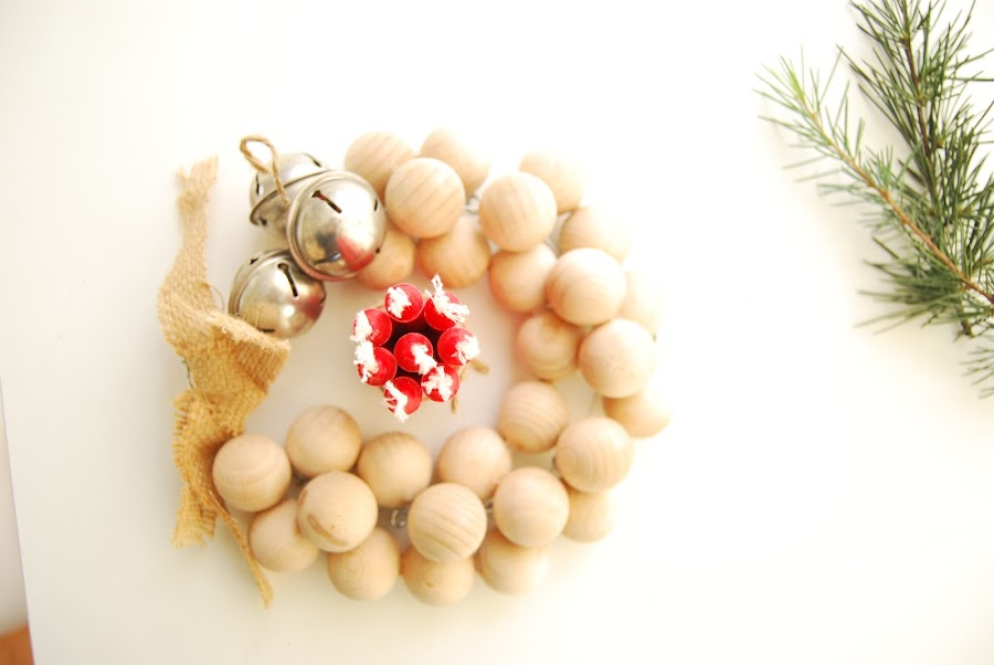 tutorial corona de navidad estilo nórdico 