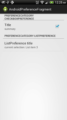 Display ListPreference selected item on summary
