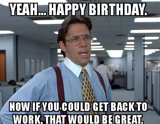 The Office Happy Birthday Meme