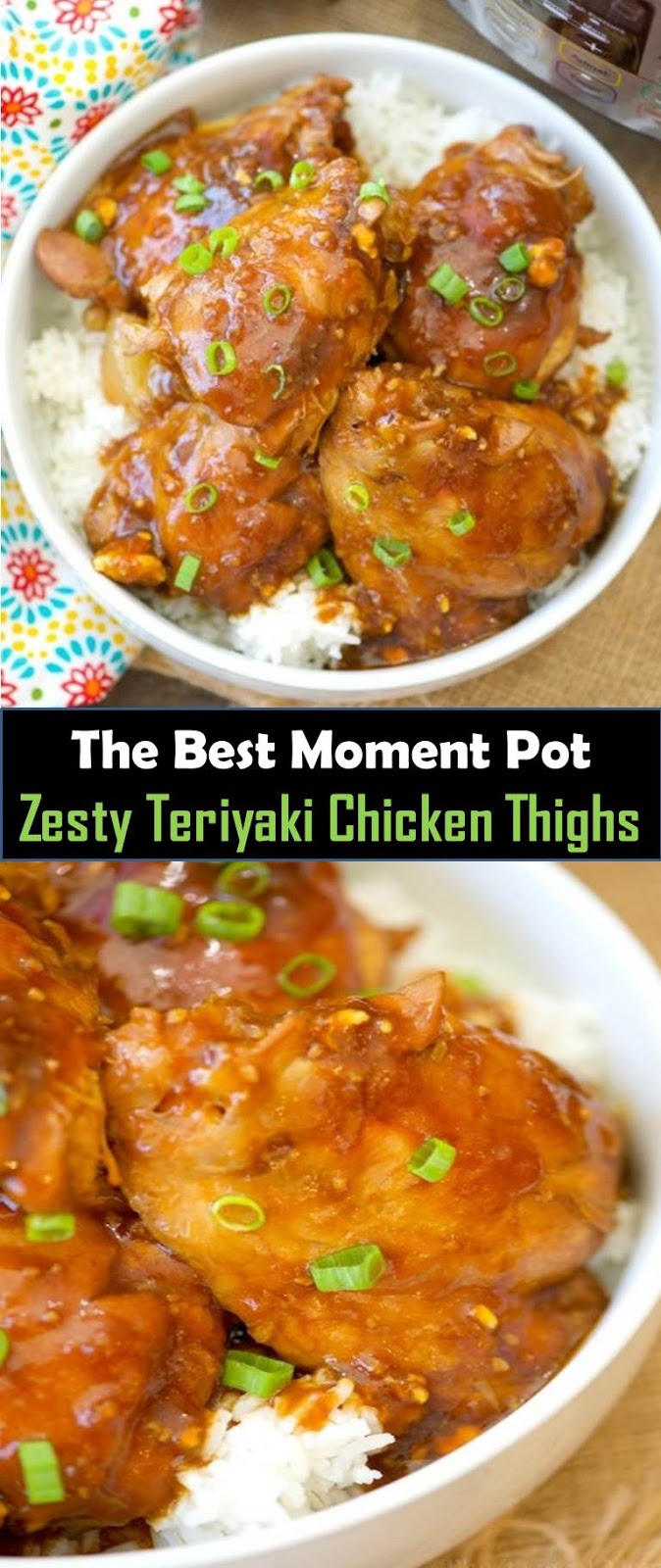 Moment Pot Zesty Teriyaki Chicken Thighs .drinkdd30