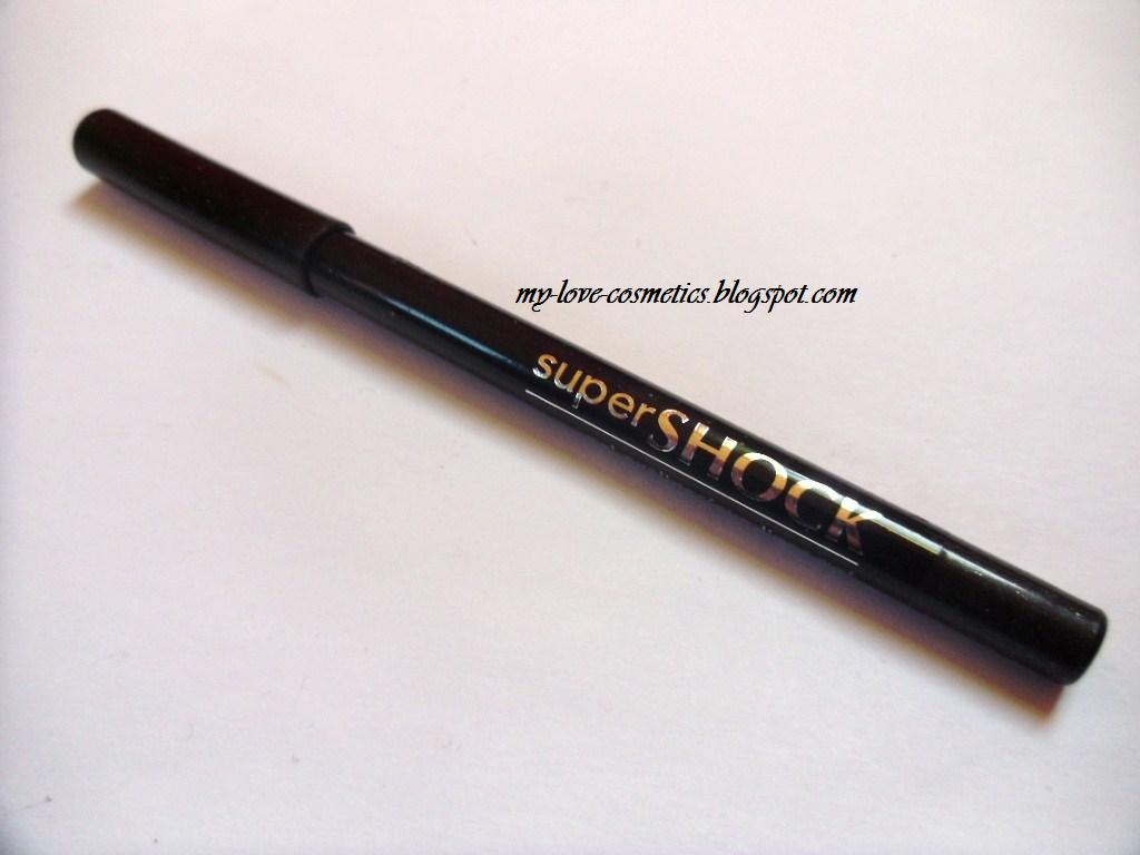 mylovecosmetics AVON SuperShock Gel Eyeliner Pencil (żelowa kredka do powiek)