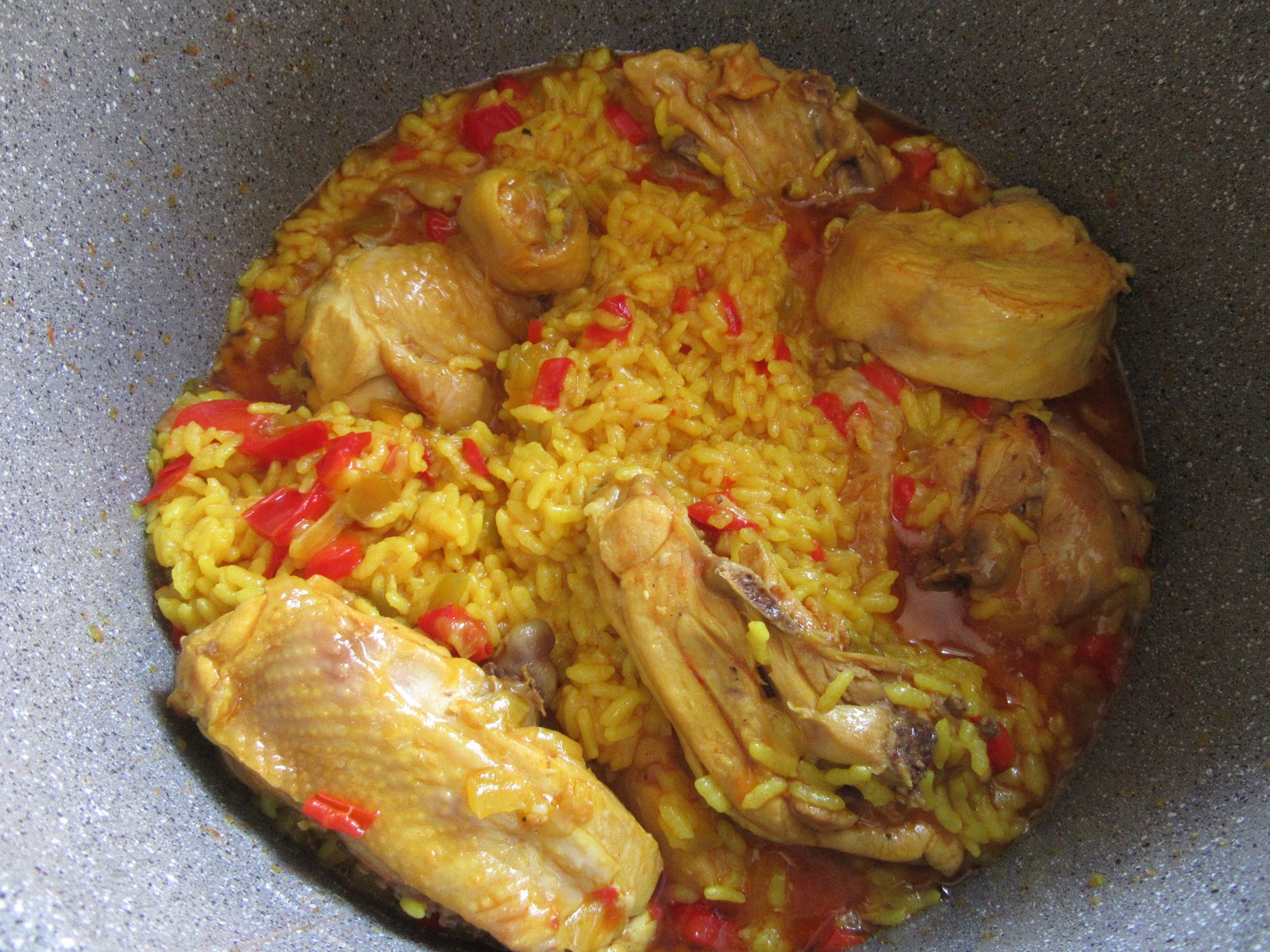 Arroz con pollo al curry