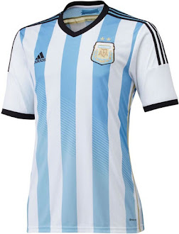 アルゼンチン代表 2014年ユニフォーム-ホーム