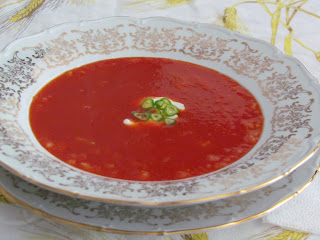 Supa crema de rosii / Tomato cream soup