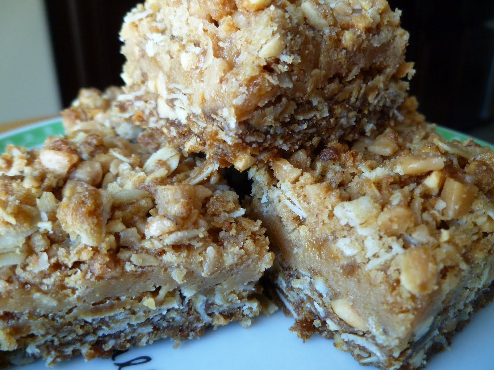 The Pastry Chef's Baking Crunchy Peanut Brickle Bars