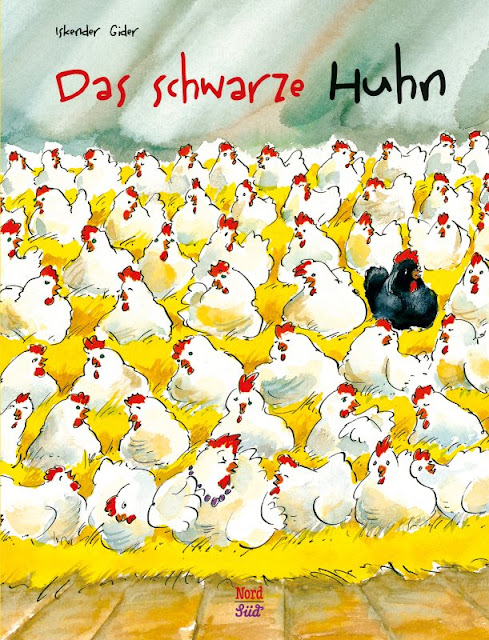 Das Bücherboot: Von Hühnern und Hasen - Kinderbücher nicht nur für Ostern (+ Verlosung). "Das schwarze Huhn" von Iskender Gider ist ein etwas anderes Osterbuch, das eine alternative zu klassischen Osterbüchern bietet.