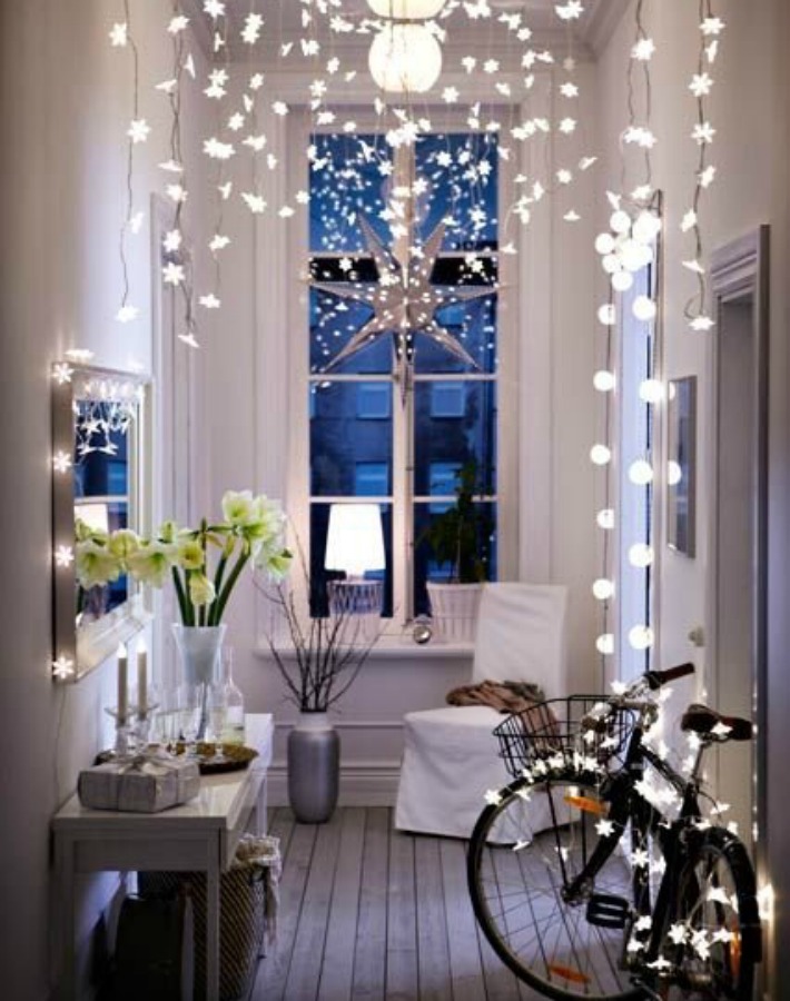 tendencia luces y guirnaldas de navidad