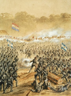 BATALLA DE BOQUERÓN DEL SAUCE O PUNTA ÑARÓ (16 al 18/07/1866)