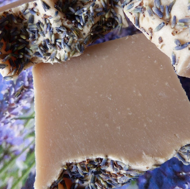 Cranberry Morning Lavender Soap, Vegan, Homemade, Lavender Bud
