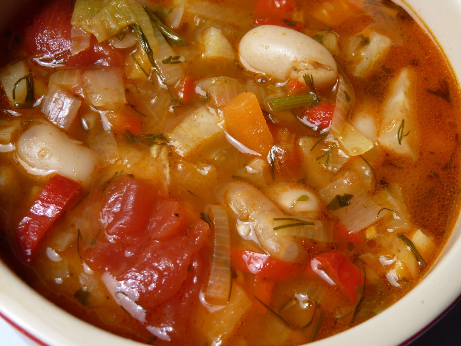 Времена года / Four seasons Tuscan Vegetable Soup.