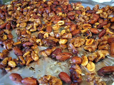 savory mixed nuts