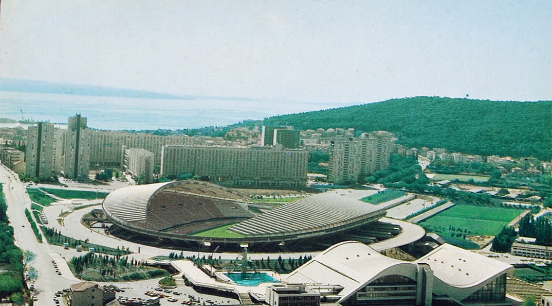 Poljud Stadium of Hajduk Split View from Across the Street Editorial Image  - Image of historic, building: 189664960