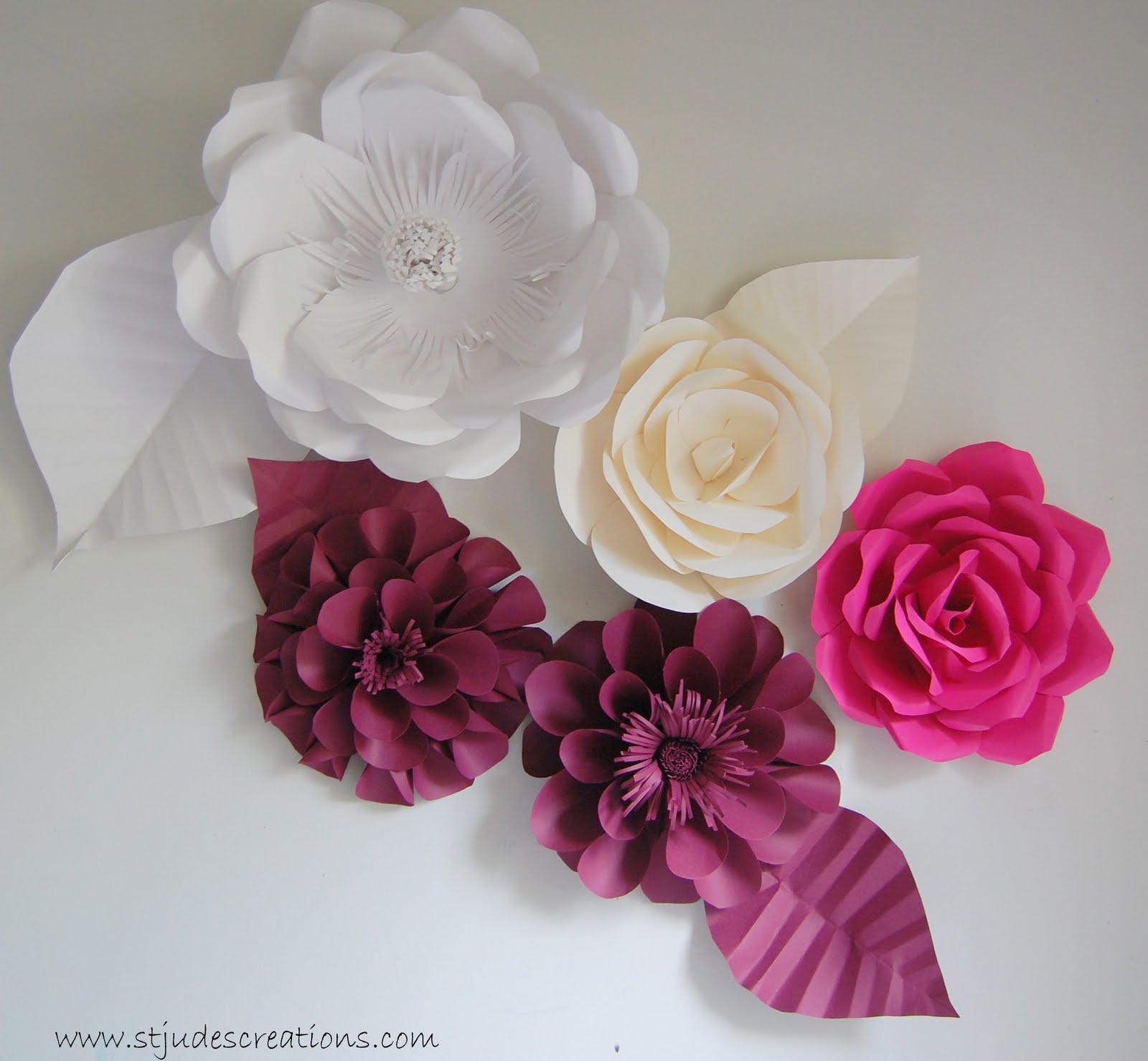 oversized paper flowers Handmade PaPer FloweRs by Maria Noble