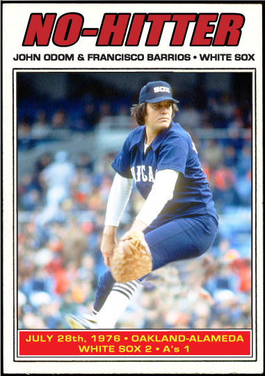 JOHNGY'S BEAT: Cards That Never Were: 1976 Chicago White Sox Pitchers