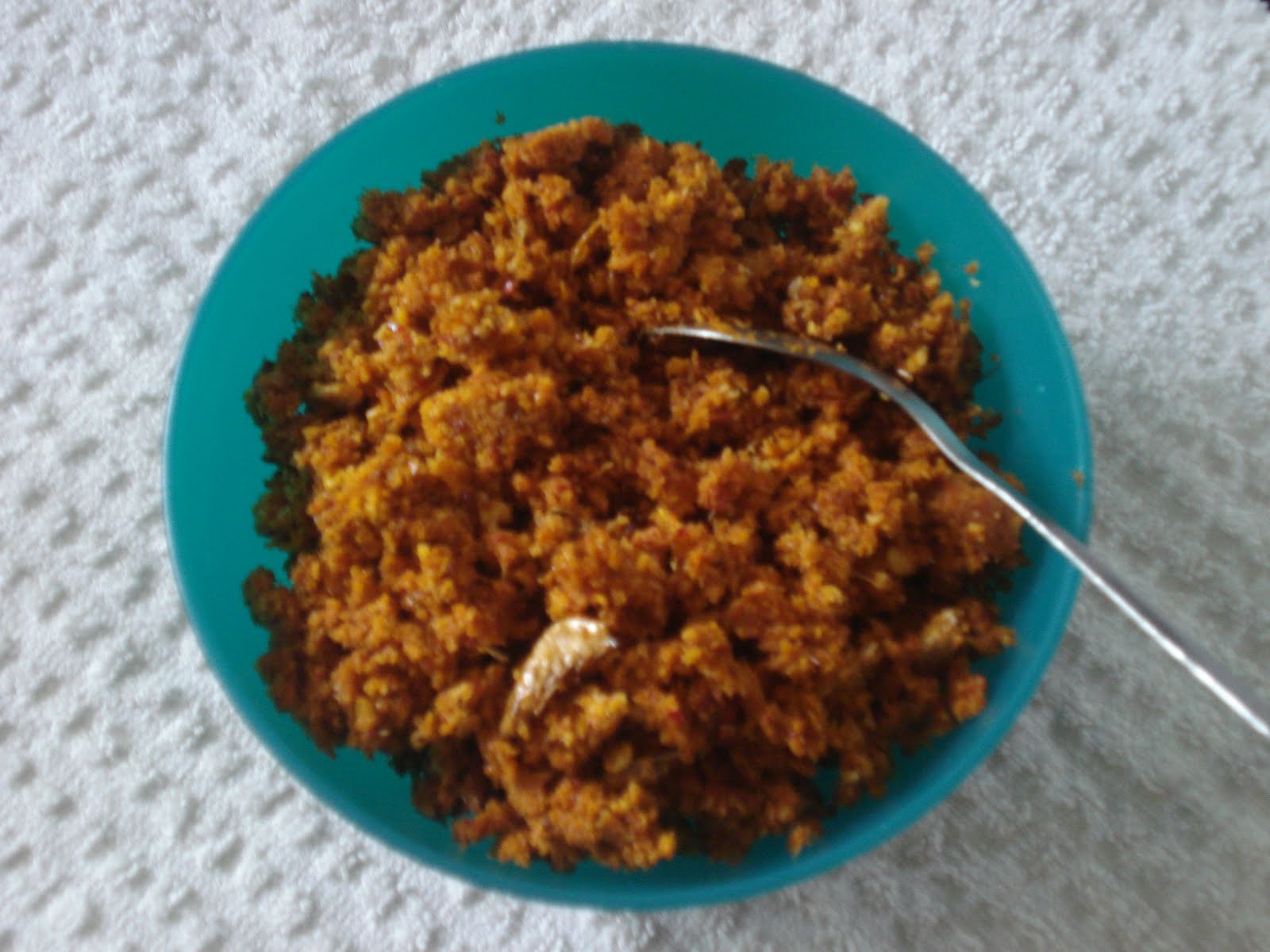 Dry Shrimp Chutney Mimosas & Samosas