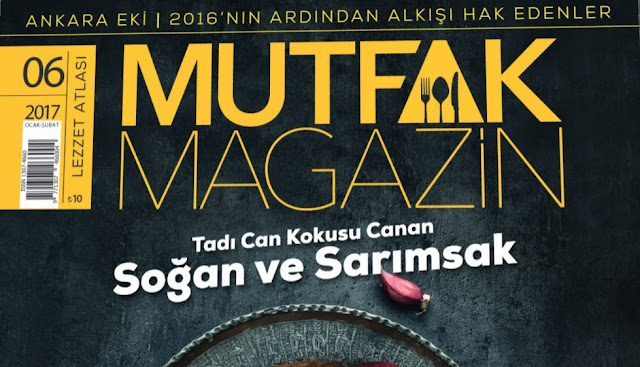 mutfak magazin gastronomi dergi