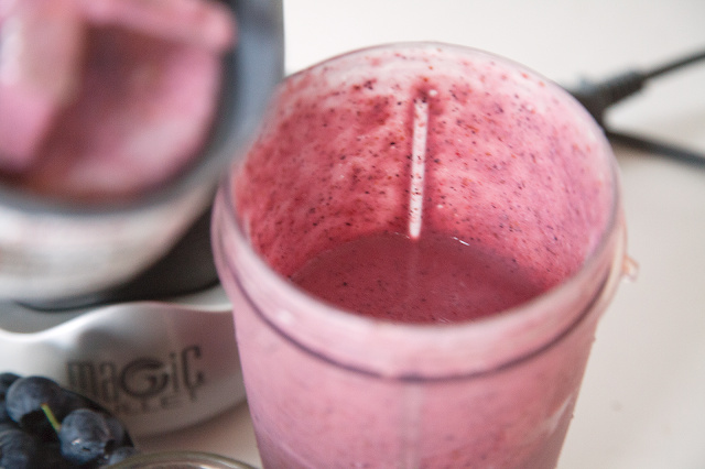 Strawberry Blueberry Smoothie - My Southern Sweet Tooth