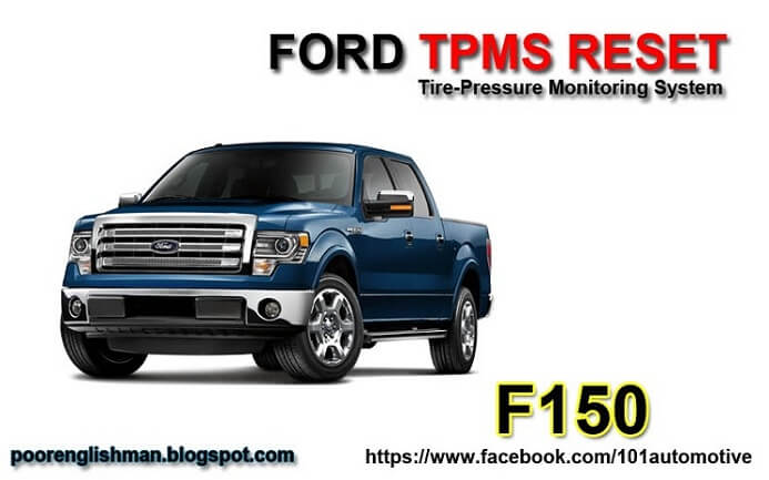 Ford F150 TPMS Reset Guide - Automotive Equipment Dealer Philippines