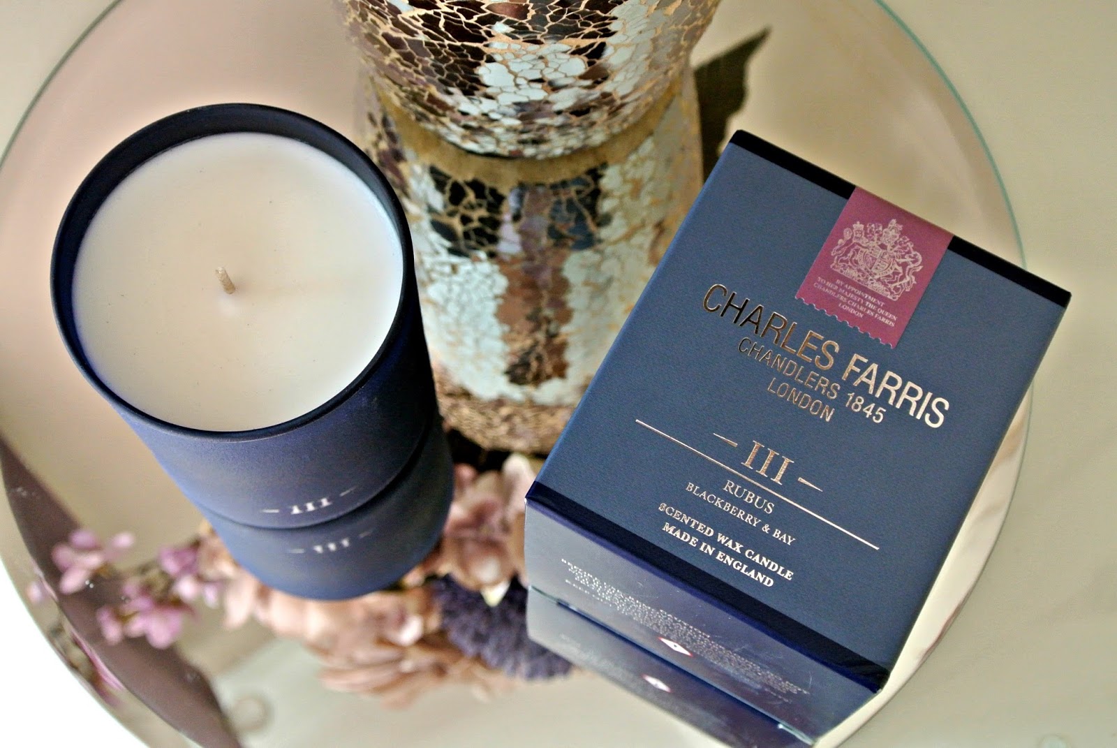 Charles Farris Rubus Signature Candle Blackberry & Bay What Laura Loves