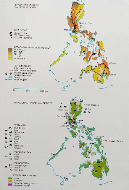 Gambar Peta Negara Filipina