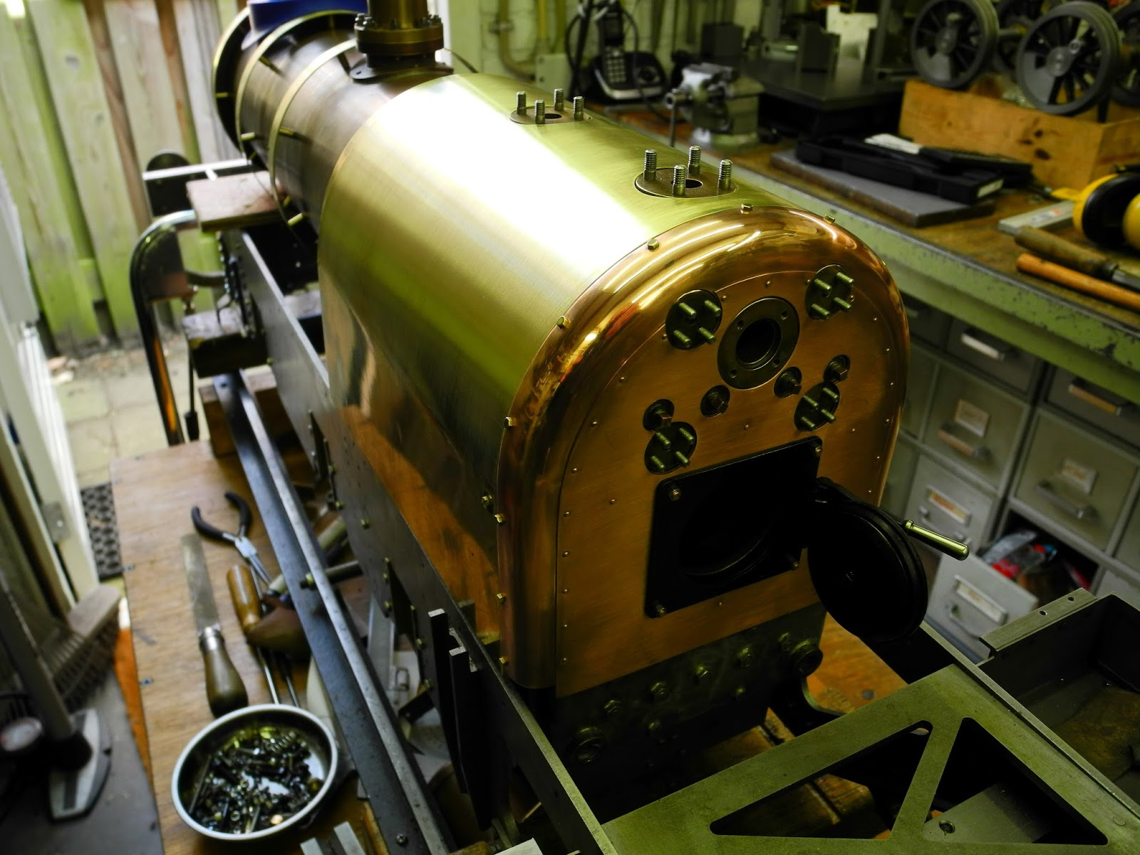 Württembergische T3: Boiler cladding