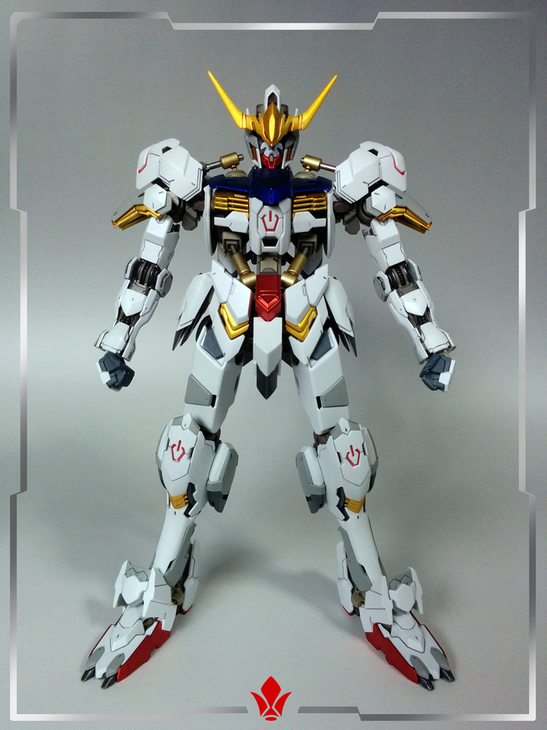 GUNDAM GUY 1/100 HiResolution Gundam Barbatos Customized Build