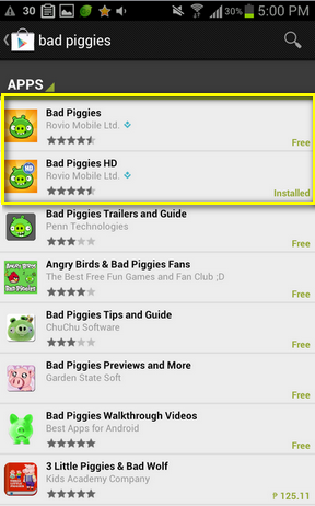 download bad piggies free