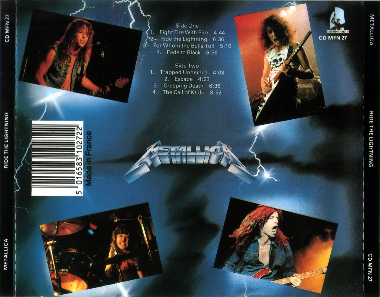 Metallica flac. Metallica 1984 Ride the Lightning. Metallica Ride the Lightning альбом. Обложка металлика Ride the Lightning (1984). Обложка альбома Ride the Lightning.