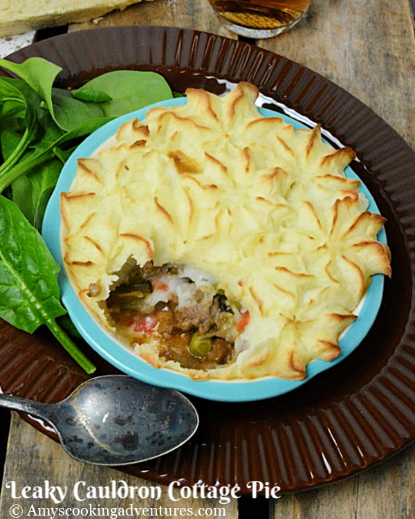 Amy S Cooking Adventures Leaky Cauldron Mini Cottage Pie