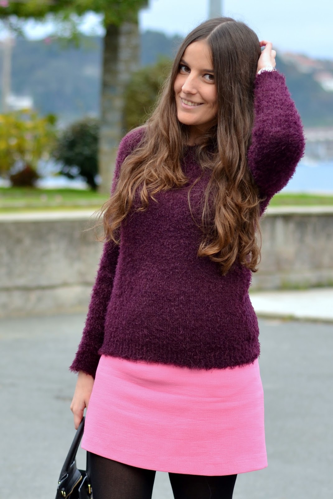 Meandmybag Purple sweater