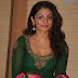 Hot Neeru Bajwa At Diwali Celebrations In Green Suit