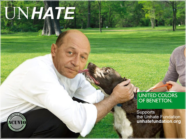 Funny photo Traian Basescu Unhate