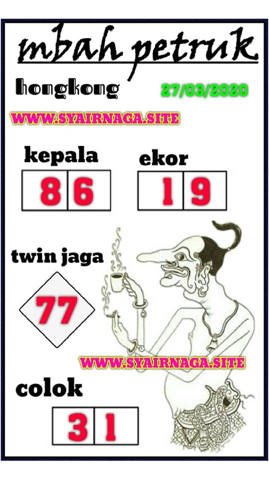 Prediksi Togel Hk Jumat 27 Maret 2020 Prediksi Hk Hari Ini