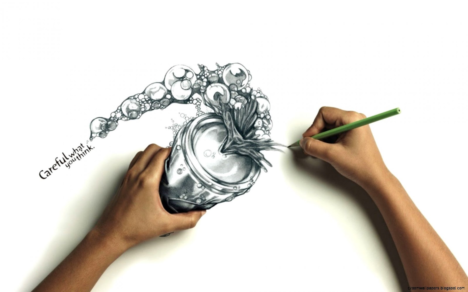 Careful What You Think Drawings