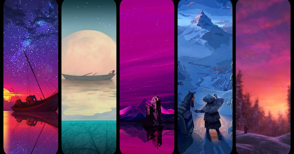 5 Beautiful phone wallpapers