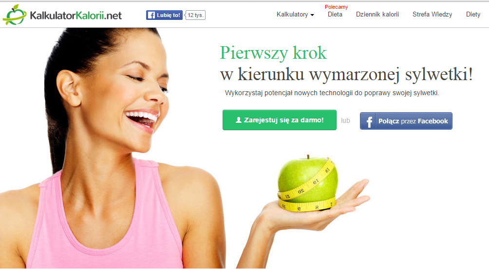 Testy i gadżety Ani Kalkulator kalorii