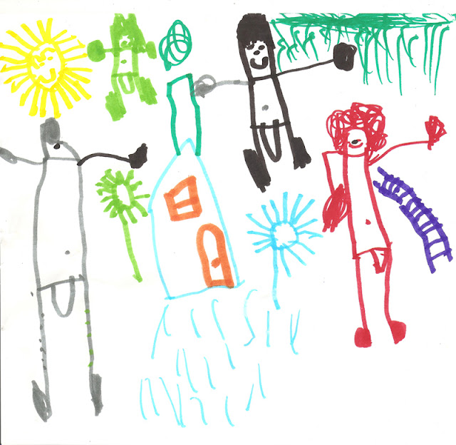 Mes gars et moi: Un si joli dessin...