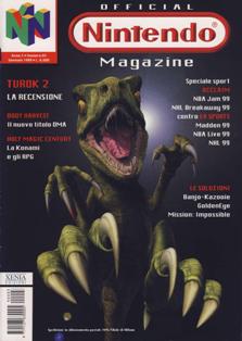 Official Nintendo Magazine 3 - Gennaio 1999 | ISSN 1127-6304 | CBR 215 dpi | Mensile | Videogiochi | Nintendo
Da Xenia la prima rivista quasi ufficiale per i fan Nintendo.