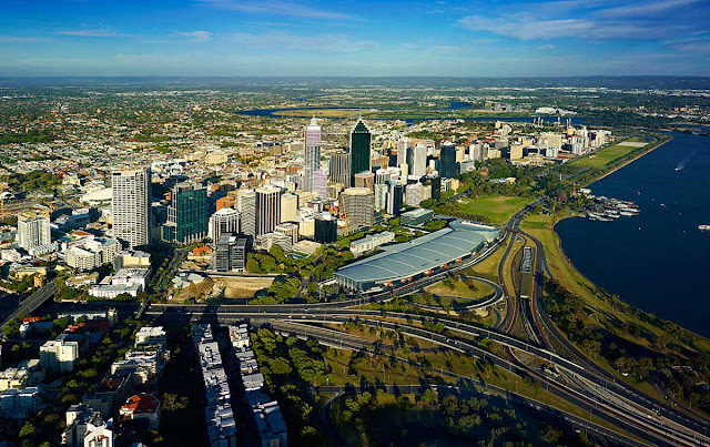 Perth aerial