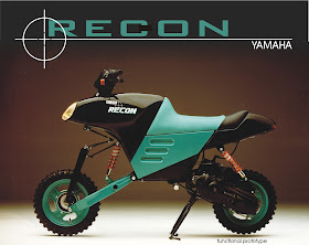 Yamaha Recon Forkless Scooter Prototype