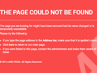 Pengalaman Atasi  Error 404 Not Found Akibat URL Judul postingan Artikel Di Ganti