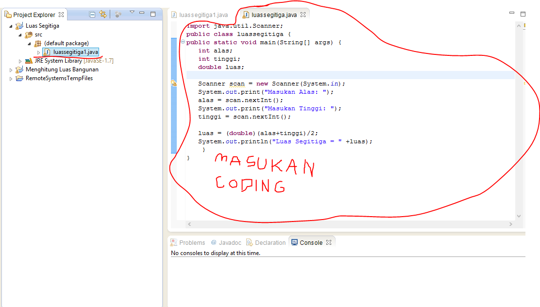 Tutorial Membuat File Java Class | Semesta Coding