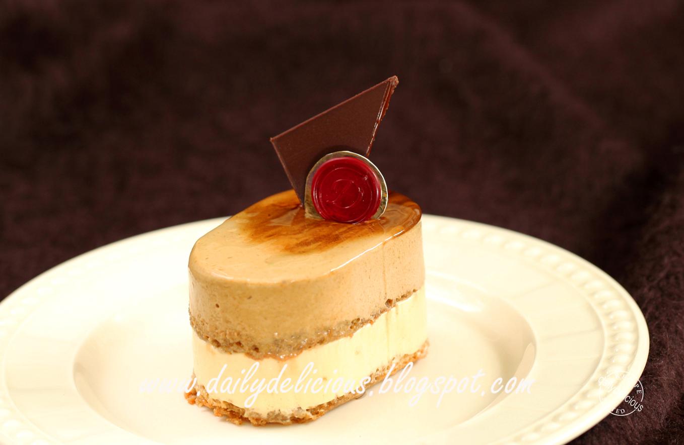 dailydelicious Brésilienne Coffee and Caramel Entremets from Hidemi