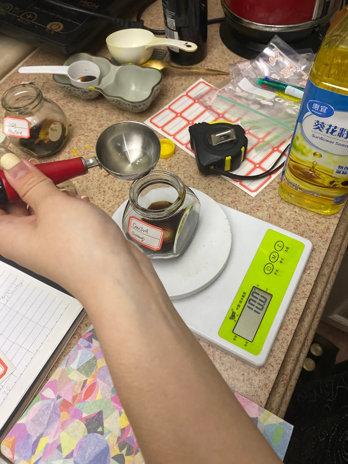 First Experiment how do emulsifiers and stablizers affect the