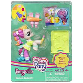 My Little Pony Toola-Roola Paint with Toola-Roola Singles Ponyville Figure