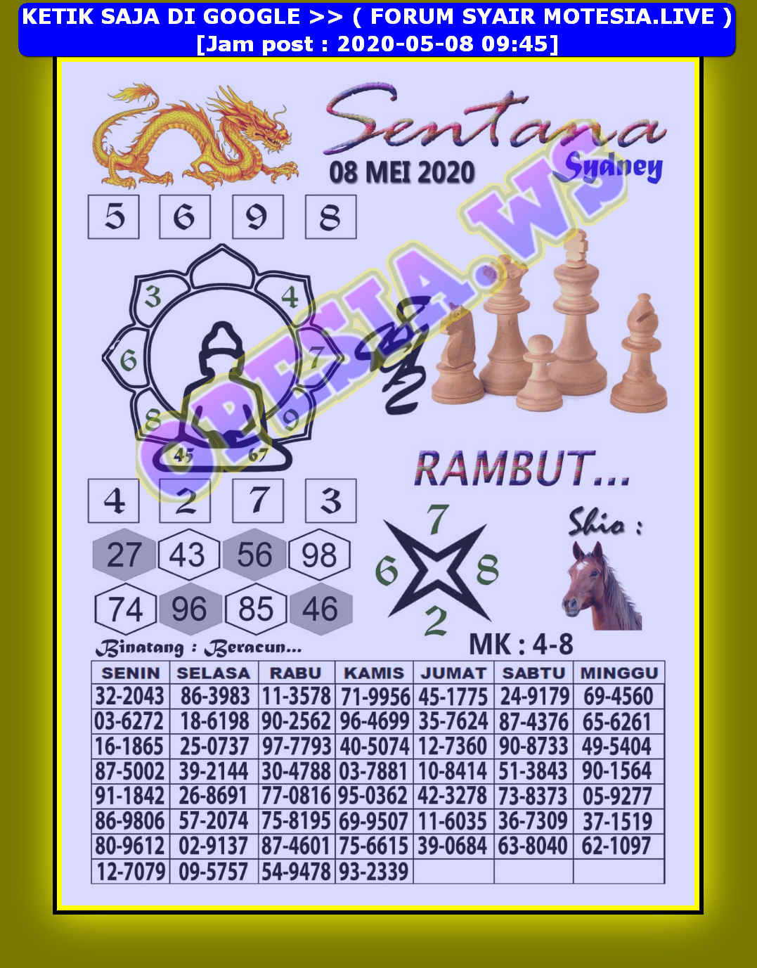 1 New Message Kode Syair Sydney 8 Mei 2020 Forum Syair Togel Hongkong Singapura Sydney 1 New Message Kode Syair Sydney 8 Mei 2020 Forum Syair Togel Hongkong Singapura Sydney
