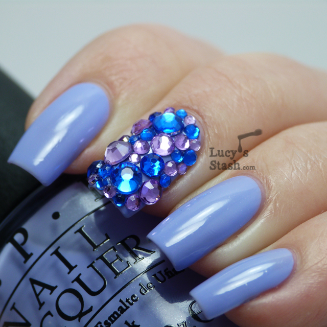 Lucy's Stash - Bejewelled manicure