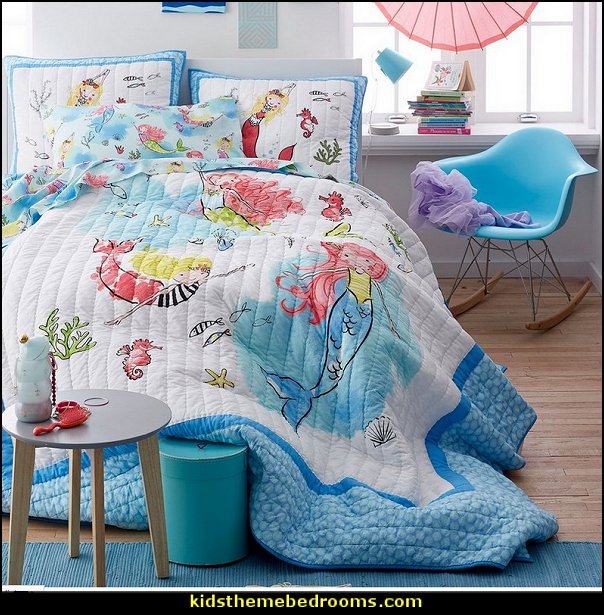 Mermaid Swim Quilt underwater bedroom ideas - under the sea theme bedrooms - mermaid theme bedrooms - sea life bedrooms - Little mermaid princess Ariel - Sponge Bob theme bedrooms - mermaid bedding - Disney's little mermaid - clamshell bed - mermaid murals - mermaid wall decal stickers - Mermaid Swim Quilt underwater bedroom ideas - under the sea theme bedrooms - mermaid theme bedrooms - sea life bedrooms - Little mermaid princess Ariel - Sponge Bob theme bedrooms - mermaid bedding - Disney's little mermaid - clamshell bed - mermaid murals - mermaid wall decal stickers -