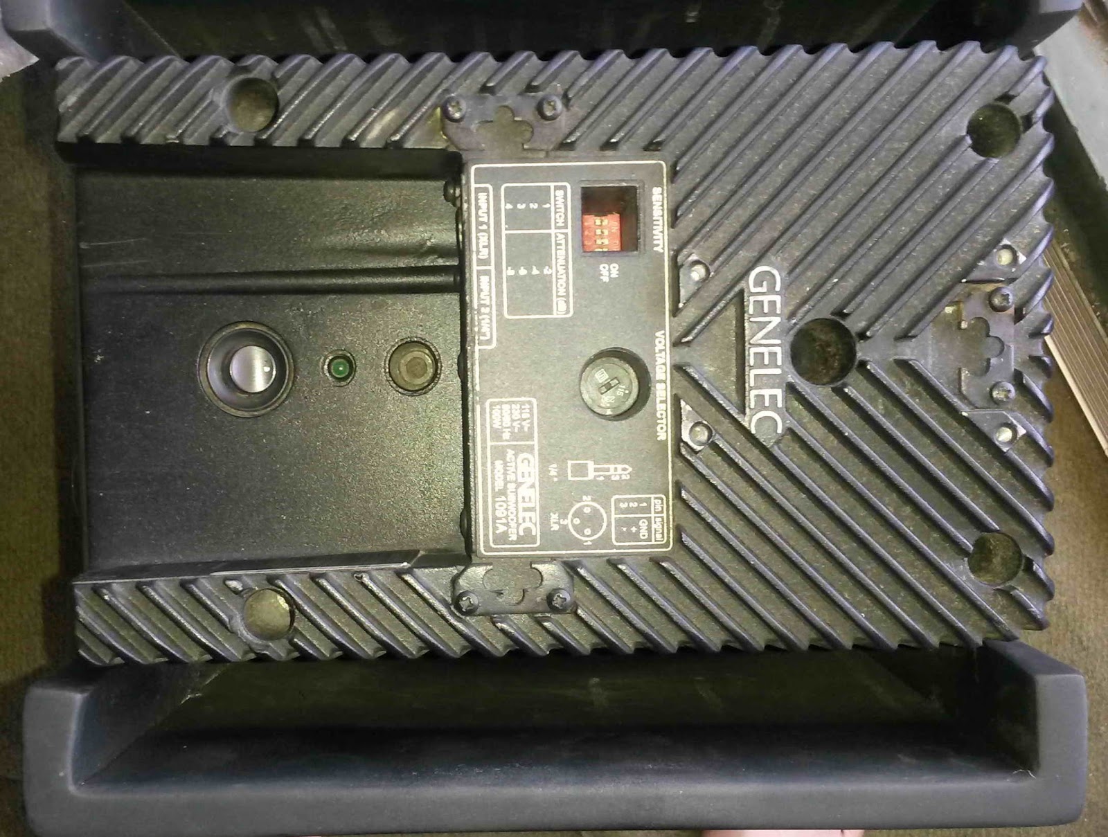 Genelec 1091a Active Subwoofer Setup Guide